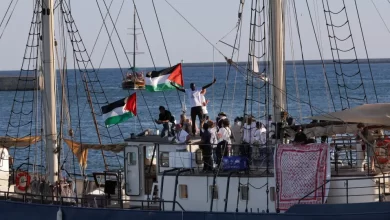 Após contratempos, flotilha estima chegar a Gaza no prazo de 5 a 8 dias