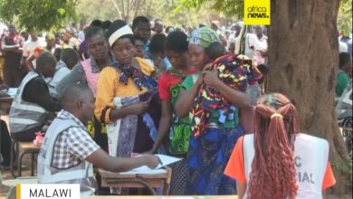 Contagem de votos em andamento na eleição presidencial do Malawi
