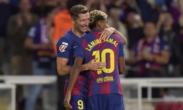 Lamine Yamal entrega ao Barcelona a liderança isolada da La Liga