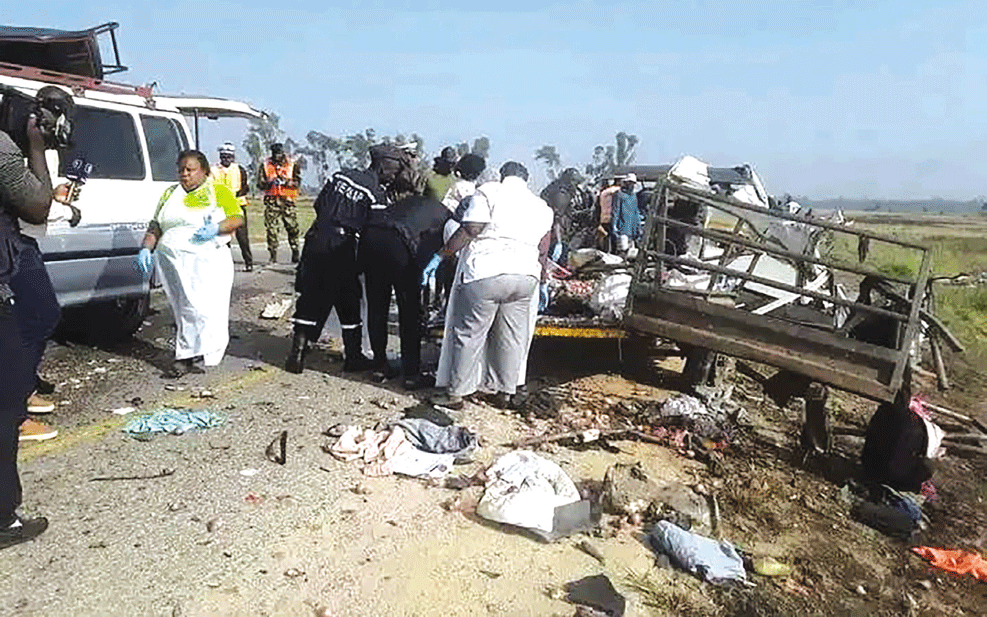 Mais 14 pessoas morrem em acidente na Zambézia
