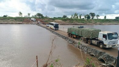 Nampula: Governo de Meconta efactua obras de emergência na ponte sobre o rio Mongicual