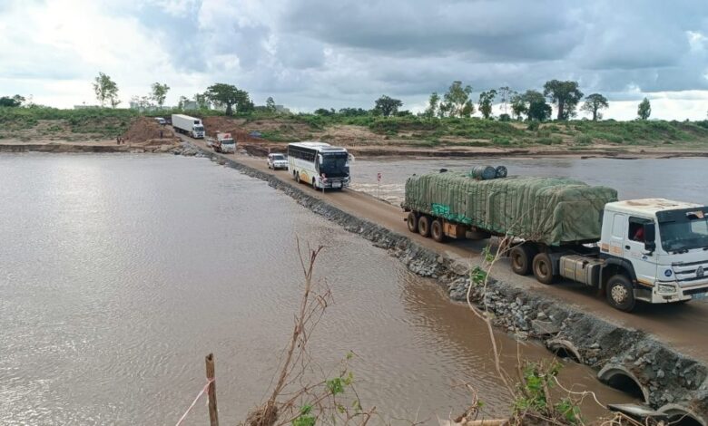 Nampula: Governo de Meconta efactua obras de emergência na ponte sobre o rio Mongicual