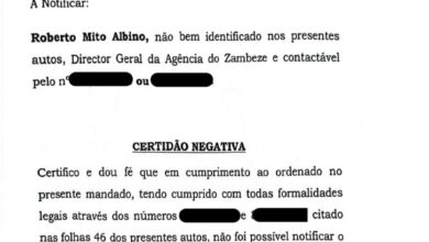 Roberto Albino acusado de crime de extração ilegal de recursos faunísticos