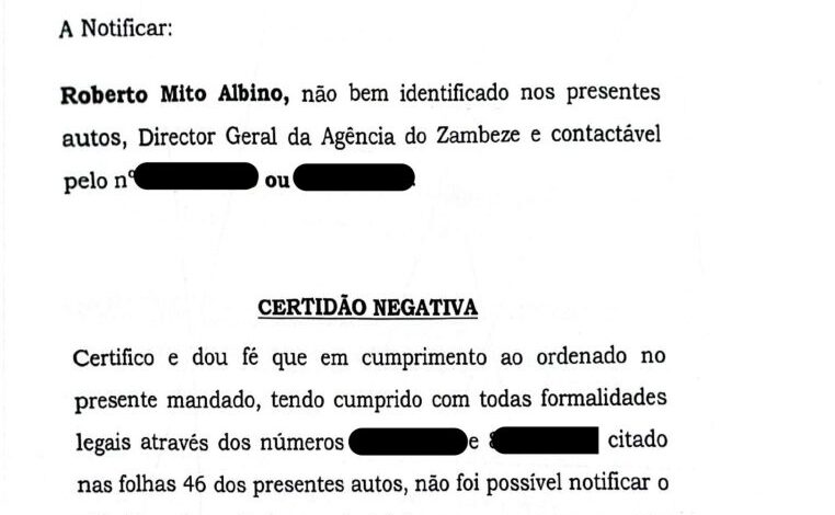 Roberto Albino acusado de crime de extração ilegal de recursos faunísticos