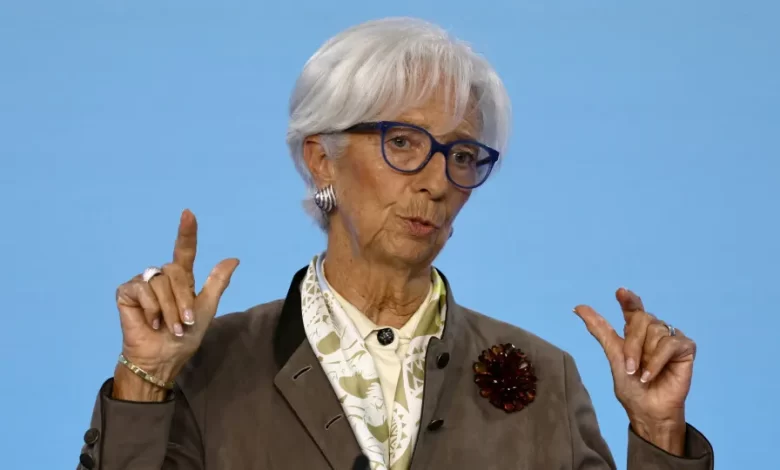 Tarifas? Economia europeia está melhor do que esperado, diz Lagarde