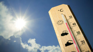 Zona sul sob calor intenso amanhã
