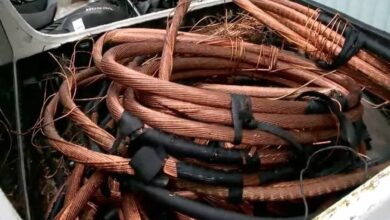 Apreendidas duas toneladas de cabos eléctricos