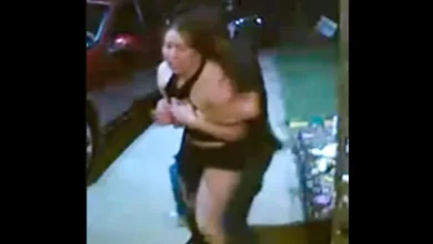 Campainha filma momento em que mulher é vítima de violência doméstica