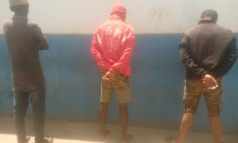 Detidos por suspeita de homicídio