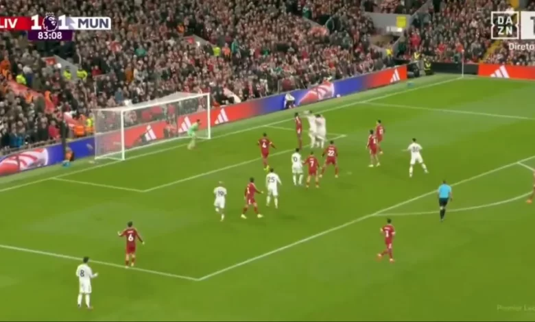 Este golo de Maguire levou Amorim e o United à festa em Anfield