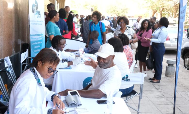 Feira de saúde nas celebrações de 50 anos da Rádio Moçambique