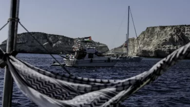 Flotilha perto da zona de alto risco. "Estamos em alerta máximo"