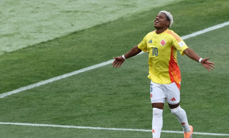 Golo de Perea, do AVS, dá medalha de bronze à Colômbia frente à França