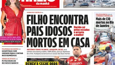 Hojé é notícia: Encontra pais mortos em casa; BPN ainda pesa no OE