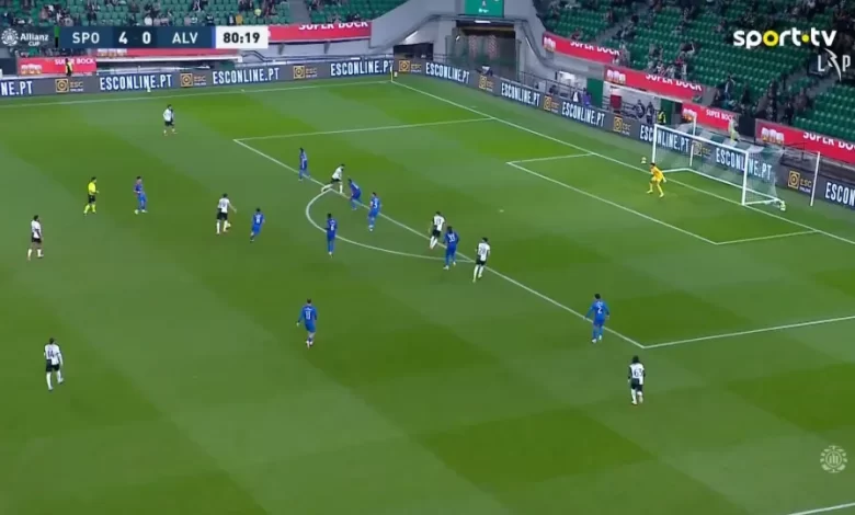 Ioannidis deu nas vistas na goleada do Sporting com este golo