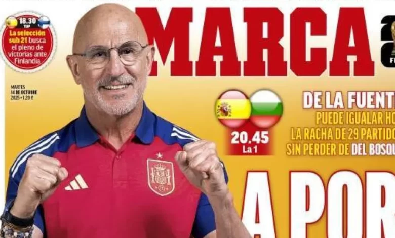 Lá fora: Espanha pode igualar recorde e Tuchel avisa Marcus Rashford