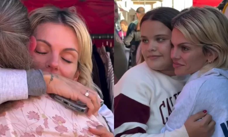 Lágrimas, emoção e amor. Assim foi o regresso de Fanny Rodrigues à feira