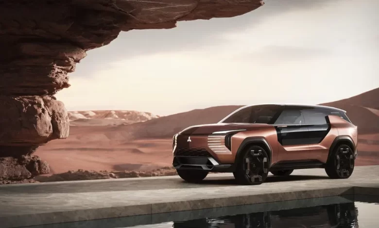 Mitsubishi Elevance Concept é um SUV híbrido com cinco motores
