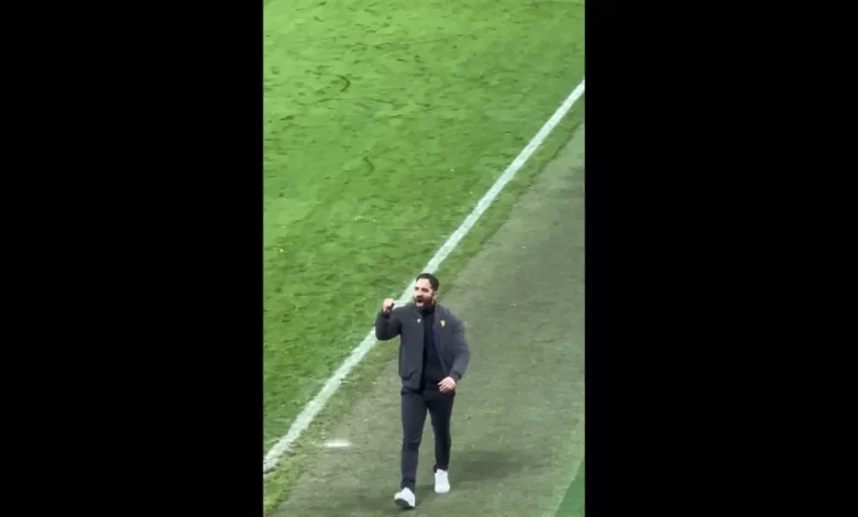 O gesto de Ruben Amorim após (nova) vitória do Manchester United