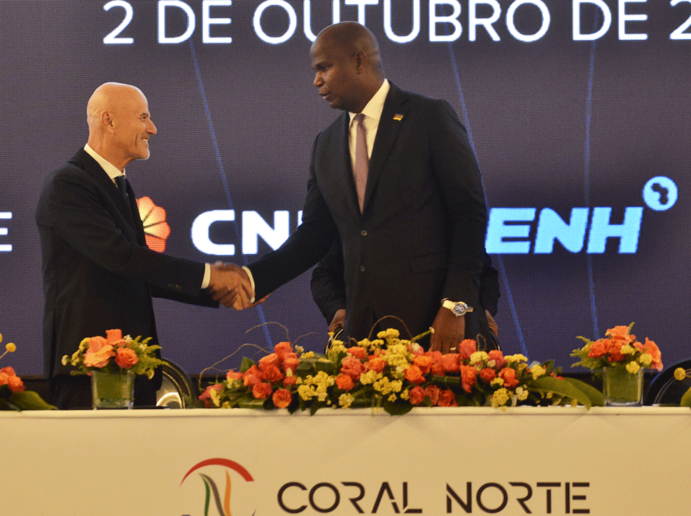 PROJETO CORAL NORTE: Previstos 23 mil milhões de dólares em receitas fiscais