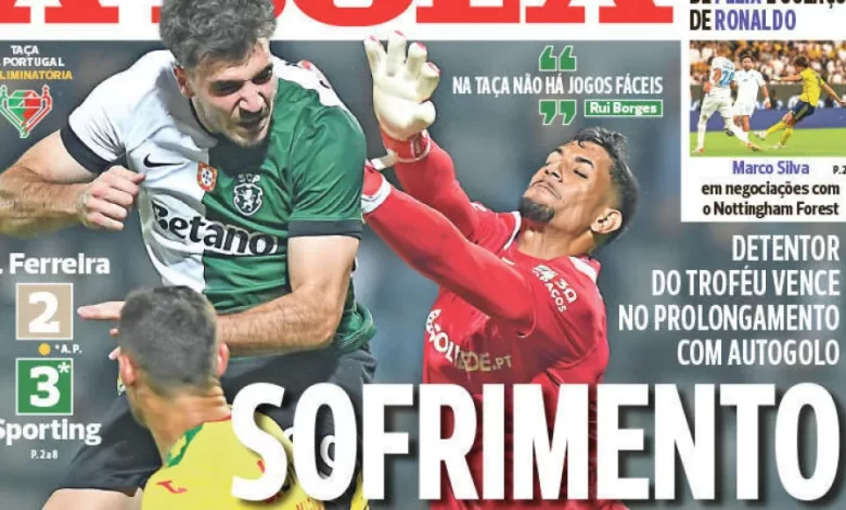 Por cá: Sporting salva-se no prolongamento e Samu 'empurra' FC Porto