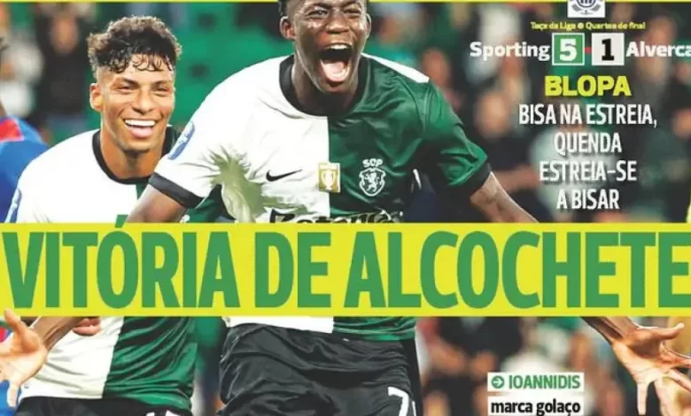 Por cá: "Meninos de ouro" lançam Sporting na Taça da Liga