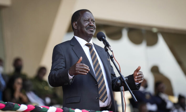 Presidente Chapo lamenta morte de Raila Odinga