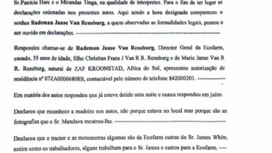 Roberto Mito Albino “escapa” à acusação no caso de exploração ilegal de madeira