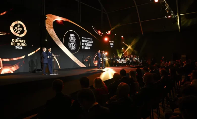 Rui Borges e Francisco Trincão entre os vencedores da gala Quinas de Ouro