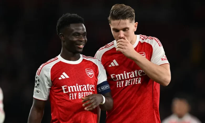 Saka sai em defesa de Gyokeres: "Ninguém no Arsenal está preocupado"