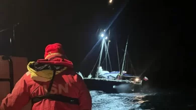 Sete polacos resgatados após motor de barco avariar ao largo de Caminha