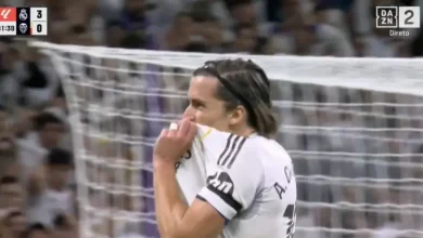 'Ui, ui'. Carreras 'faturou' assim pela primeira vez no Real Madrid