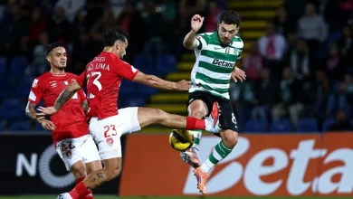 Agressão tentada a Pote (e não só) nos castigos do Santa Clara-Sporting