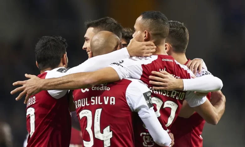 Amorim fez história pelo Sporting de Braga com este onze no Dragão