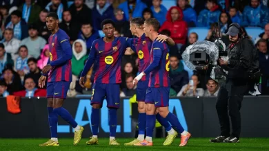 Barcelona vence em Vigo e reduz diferença para o líder Real Madrid