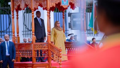 Chefe do Estado na investidura da Presidente eleita da Tanzania Samia