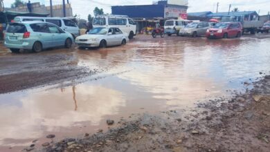 Chuvas agravam degradação da estrada Machava- Matola-Gare