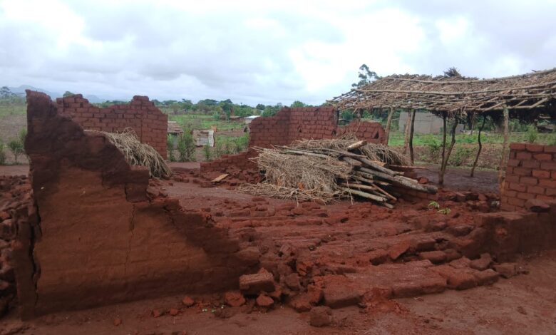 Chuvas destroem 74 casas em Macate