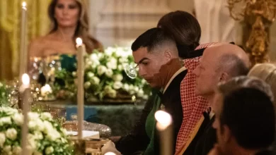Cristiano Ronaldo janta com Donald Trump na Casa Branca