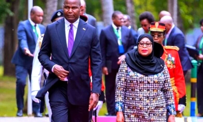 Daniel Chapo felicita presidente eleita da Tanzânia Samia Suluhu