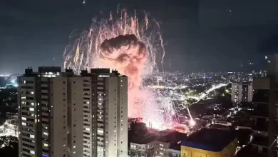 Explosão de material pirotécnico faz um morto e vários feridos no Brasil