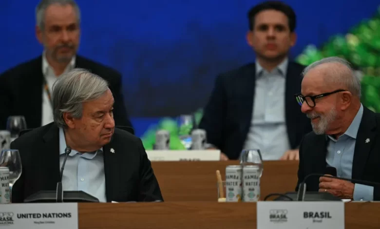 Guterres ouviu reivindicações dos indígenas brasileiros na COP30
