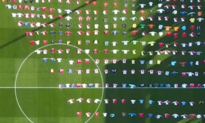 Imagens impressionam. Eis a maior coleção de camisolas de clube do mundo
