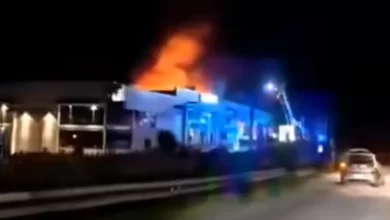 Incêndio consome armazém em Barcelos. Não há feridos