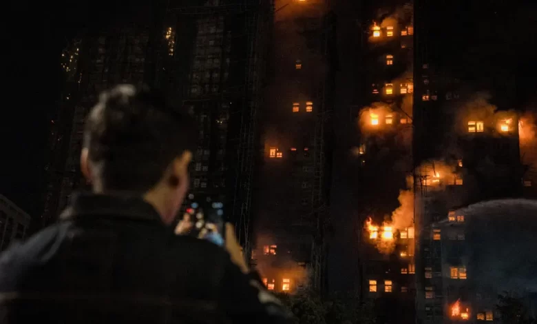 Líder de Macau manifesta pesar pelos 44 mortos em incêndio em Hong Kong