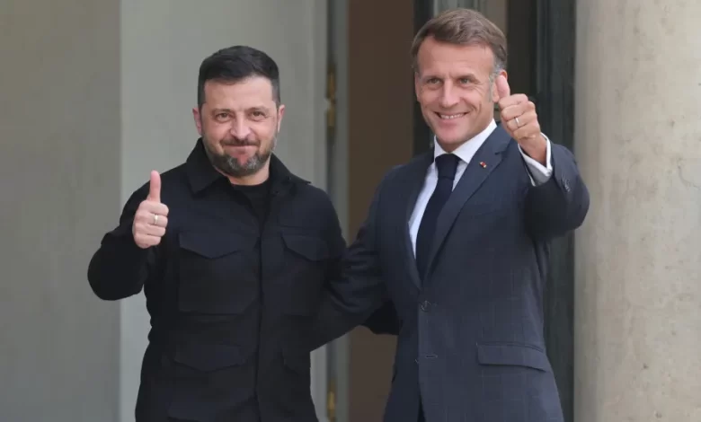 Macron recebe Zelensky na segunda-feira. "Reafirmação do compromisso"