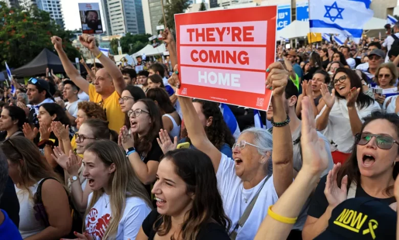 Nova manifestação em Israel para exigir restituição dos últimos 2 reféns