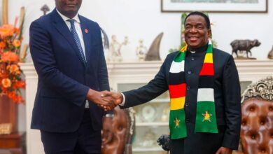 PR recebe homólogo do Zimbabwe