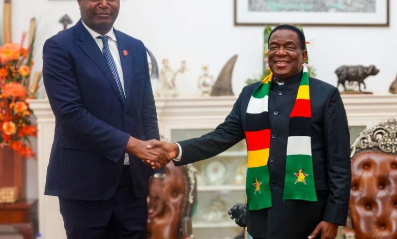 PR recebe homólogo do Zimbabwe