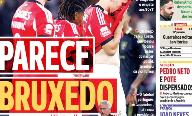 Por cá: Dragão "sem travão" e Benfica enfrenta "bruxedo"